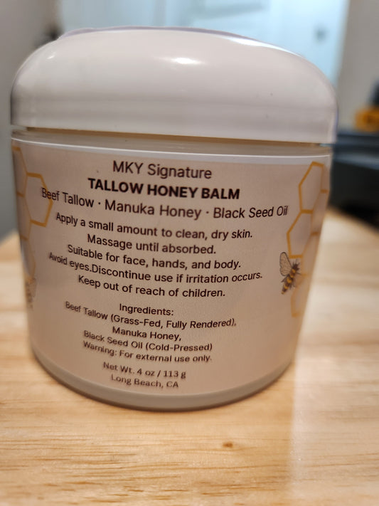 MKY Signature Tallow Honey Balm – 4 oz