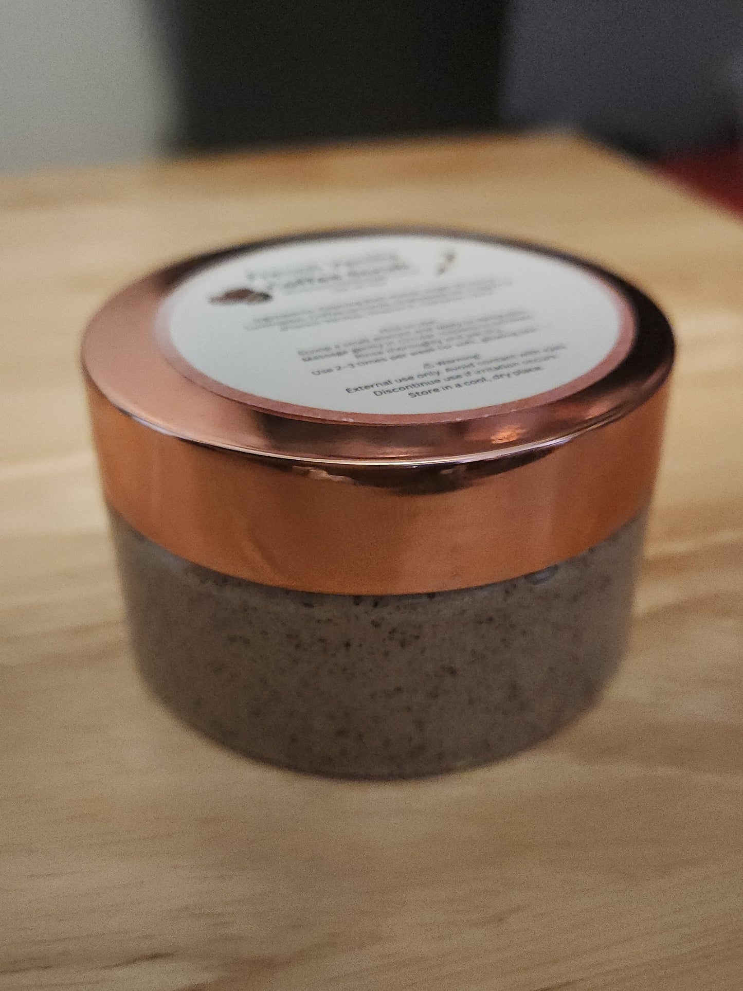 French Vanilla Coffee Scrub