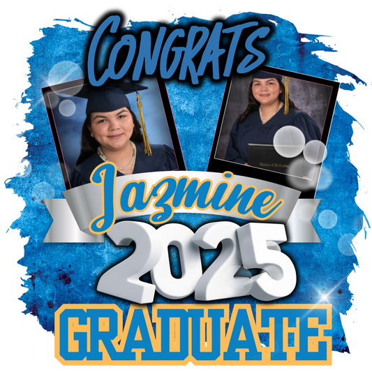 Custom Celebration Shirt- Great for Grads Birthday, & More